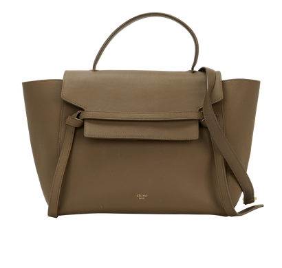 Mini Belt Bag, &pound;550, Handbags, Brown, Leather, Front view